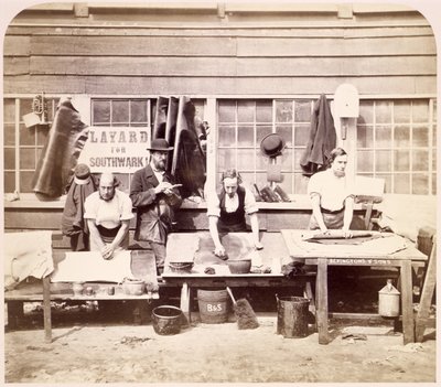 Finishing skivers demonstrating their techniques by English Photographer